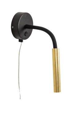 Markslu00f6jd Kinkiety I Lampy Na Ścianę<Jolie Black-Brass - Markslöjd - kinkiet