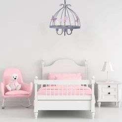 Milagro Lampy Do Pokoju Dziecięcego, Oświetlenie Dla Dzieci<Kago Grey III - - lampa wisząca dziecięca
