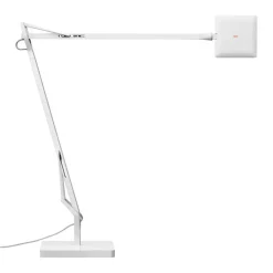 Flos Lampki Na Biurko, Oświetlenie Biurkowe|Biurkowe Ekskluzywne<Kelvin Edge H41 biały - - lampa biurkowa