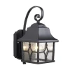 Elstead Lighting Kinkiety Zewnętrzne: Ogrodowe I Elewacyjne|Lampy Ogrodowe, Oświetlenie Do Ogrodu<Kent Black - - kinkiet ogrodowy