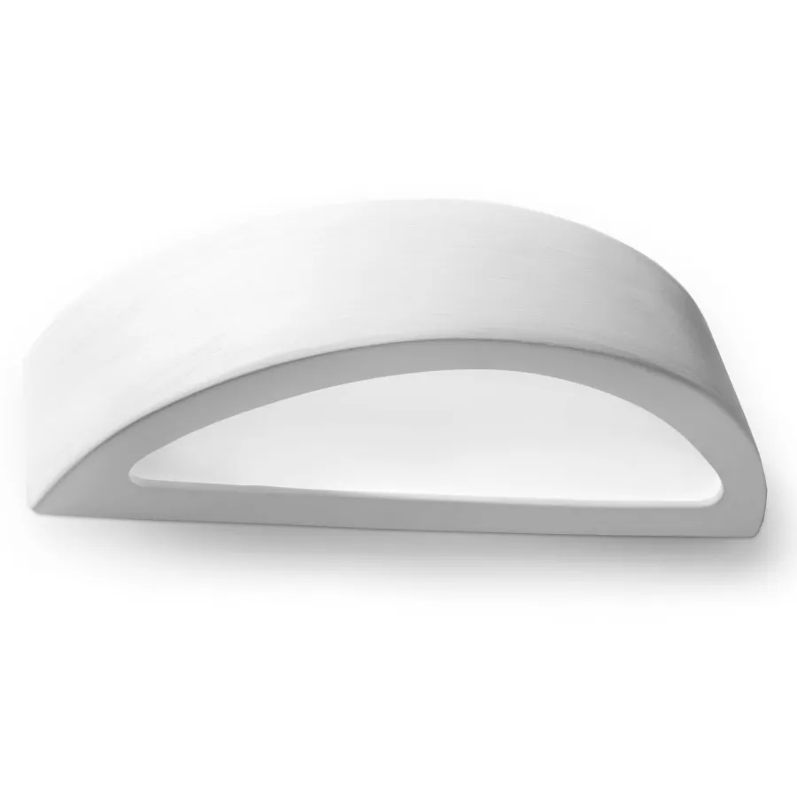 SOLLUX LIGHTING Kinkiety I Lampy Na Ścianę<Kinkiet Ceramiczny ATENA - Sollux Biały