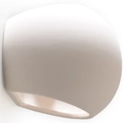 SOLLUX LIGHTING Kinkiety I Lampy Na Ścianę<Kinkiet Ceramiczny GLOBE - Sollux Biały