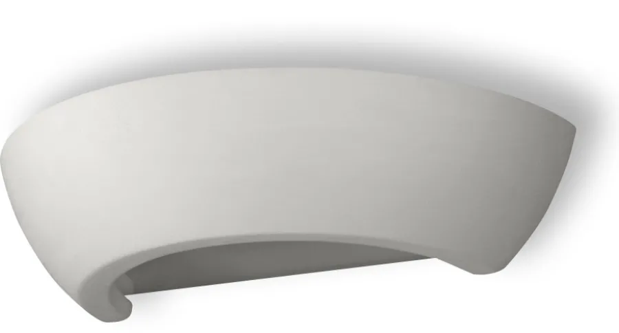 SOLLUX LIGHTING Kinkiety I Lampy Na Ścianę<Kinkiet Ceramiczny OSKAR - Sollux Biały