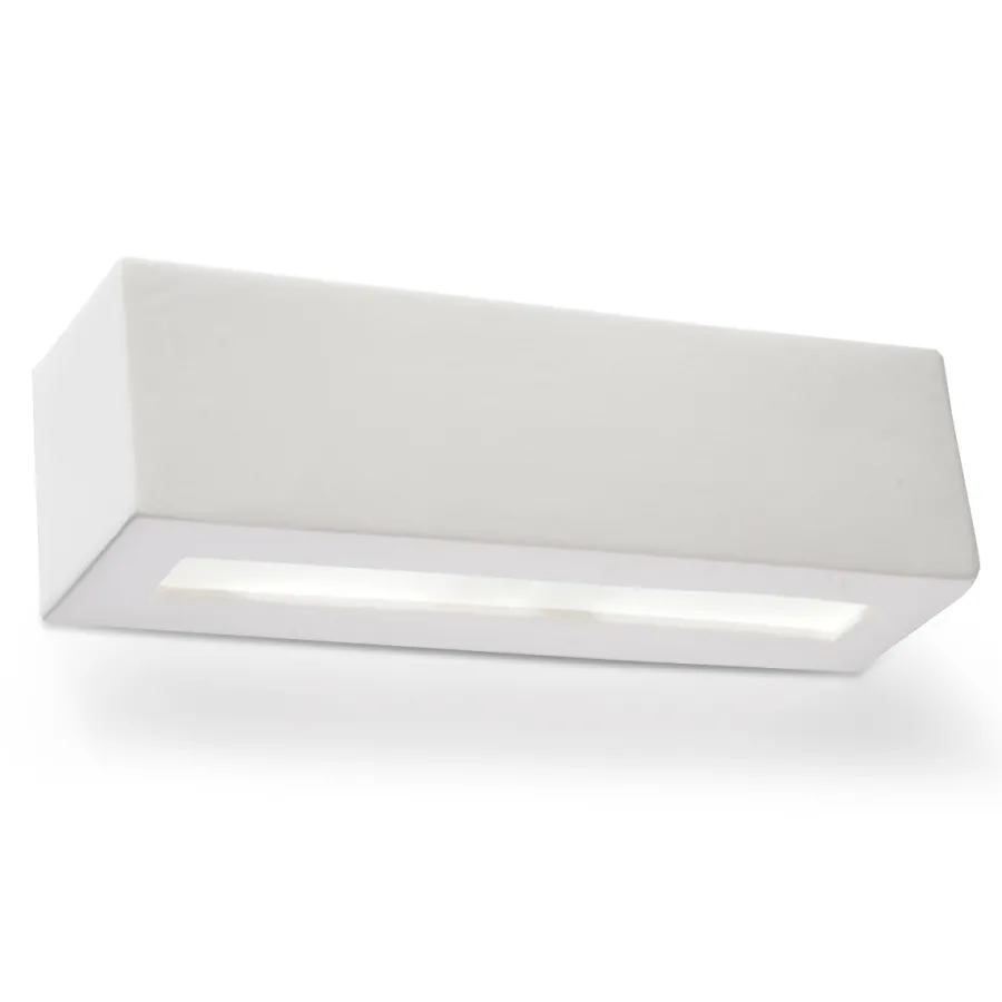 SOLLUX LIGHTING Kinkiety I Lampy Na Ścianę<Kinkiet Ceramiczny VEGA - Sollux Biały