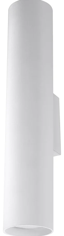 SOLLUX LIGHTING Kinkiety I Lampy Na Ścianę|Lampy Tuby<Kinkiet LAGOS 2 - Sollux Biały
