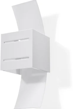 SOLLUX LIGHTING Kinkiety I Lampy Na Ścianę|Kinkiety Nowoczesne<Kinkiet LORETO - Sollux Biały