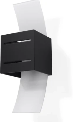 SOLLUX LIGHTING Kinkiety I Lampy Na Ścianę|Kinkiety Nowoczesne<Kinkiet LORETO - Sollux Czarny