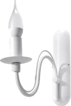 SOLLUX LIGHTING Kinkiety I Lampy Na Ścianę|Lampy Do Jadalni<Kinkiet MINERWA Biały - Sollux bialy