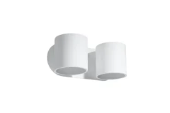 SOLLUX LIGHTING Kinkiety I Lampy Na Ścianę|Lampy Do Kuchni, Oświetlenie Kuchenne<Kinkiet ORBIS 2 - Sollux Biały