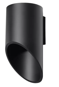 SOLLUX LIGHTING Kinkiety I Lampy Na Ścianę|Kinkiety Nowoczesne<Kinkiet PENNE 20 - Sollux Czarny