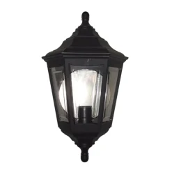 Elstead Lighting Kinkiety Zewnętrzne: Ogrodowe I Elewacyjne<Kinsale Black - Elstead - kinkiet klasyczny
