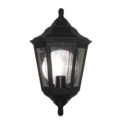 Elstead Lighting Kinkiety Zewnętrzne: Ogrodowe I Elewacyjne|Lampy Ogrodowe, Oświetlenie Do Ogrodu<Kinsale Black - - kinkiet ogrodowy