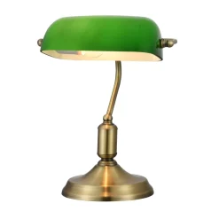 Maytoni Lampki Na Biurko, Oświetlenie Biurkowe|Lampy Do Salonu, Oświetlenie Salonu<Kiwi Brass - - lampa biurkowa klasyczna