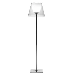 Flos Lampy Stojące I Podłogowe|Stojące Ekskluzywne<Ktribe F2 H162 chrom, przezroczysty - - lampa podłogowa chrom, przezroczystyNapięcie: 230V
