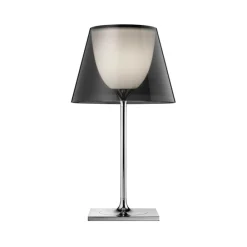 Flos Lampki Na Biurko, Oświetlenie Biurkowe|Biurkowe Ekskluzywne<Ktribe T1 H56 chrom, dymiony - - lampa biurkowa chrom, dymionyNapięcie: 230V