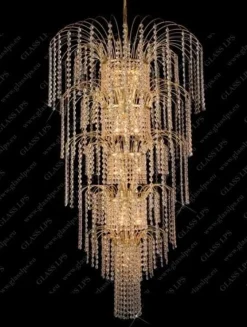 Glass LPS Stylowe Lampy Wiszące|Lampy Kryształowe Wiszące<L15 775/13/6 - - lampa wisząca kryształowa
