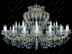 Glass LPS Stylowe Lampy Wiszące|Lampy Kryształowe Wiszące<L14 006/30/1; F 2 floor - - kryształowy żyrandol
