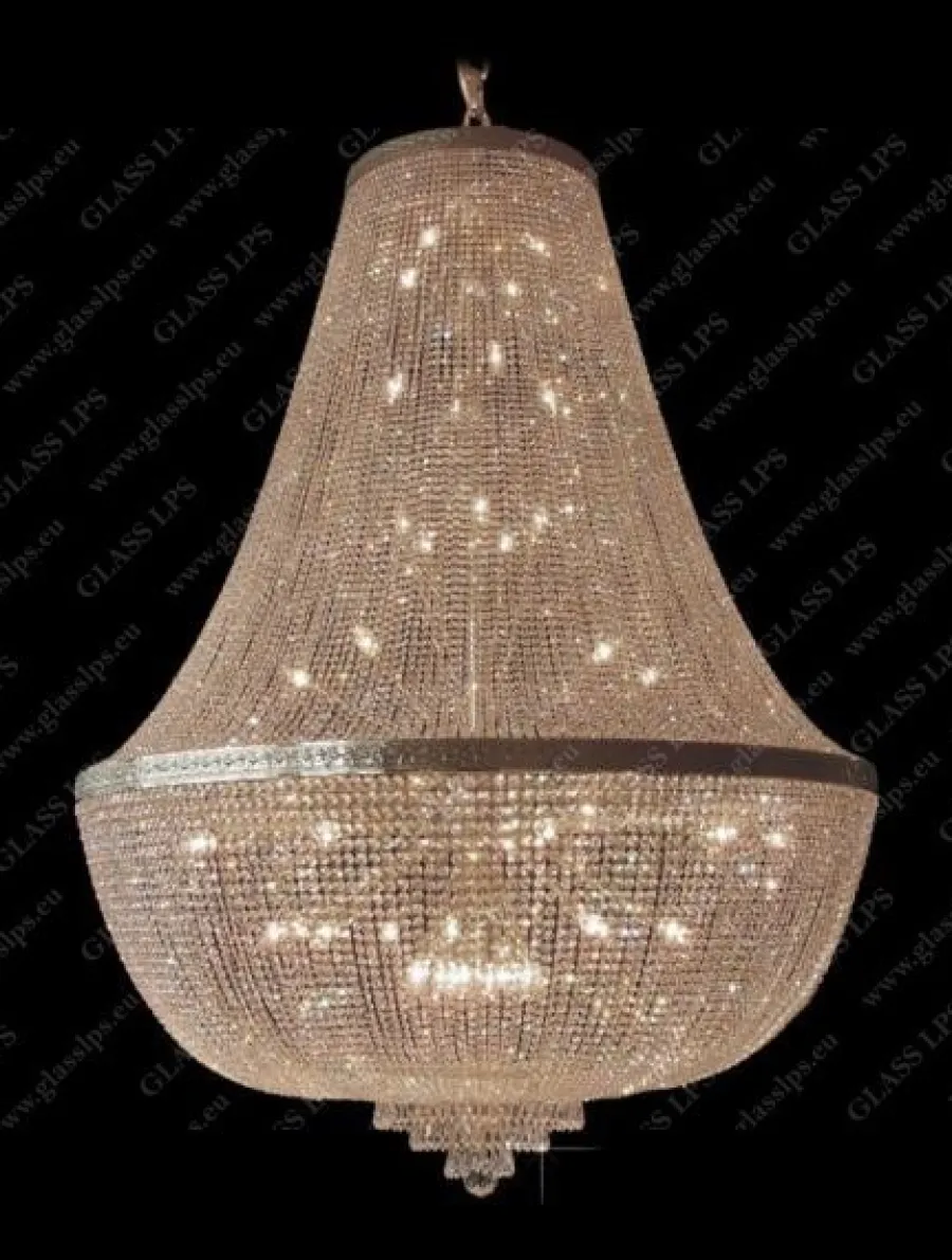 Glass LPS Stylowe Lampy Wiszące|Lampy Kryształowe Wiszące<L15 571/42/3; F 1 floor - - kryształowy żyrandol