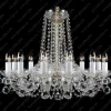 Glass LPS Stylowe Lampy Wiszące|Lampy Kryształowe Wiszące<L11 007/10/4, F 1 floor - - lampa wisząca kryształowa