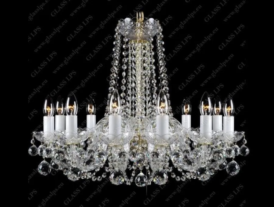 Glass LPS Stylowe Lampy Wiszące|Lampy Kryształowe Wiszące<L11 007/10/4, F 1 floor - - lampa wisząca kryształowa