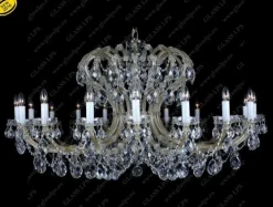 Glass LPS Stylowe Lampy Wiszące|Lampy Kryształowe Wiszące<L14 005/18/1; F cut - - kryształowy żyrandol