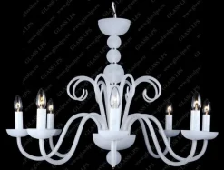 Glass LPS Stylowe Lampy Wiszące|Lampy Kryształowe Wiszące<L11 905/08/0; F mat, Ni - - kryształowy żyrandol