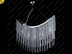 Glass LPS Lampy Kryształowe Wiszące<L17 802/05/6; Ni - - kryształowy żyrandol