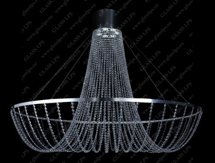 Glass LPS Plafony Kryształowe<L17 574/06/6; Ni - - kryształowa lampa sufitowa