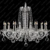 Glass LPS Stylowe Lampy Wiszące|Lampy Kryształowe Wiszące<L11 007/08/4; SILVER - - kryształowy żyrandol