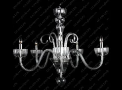 Glass LPS Stylowe Lampy Wiszące|Lampy Kryształowe Wiszące<L11 901/05/0; SILVER - - kryształowy żyrandol