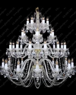Glass LPS Stylowe Lampy Wiszące|Lampy Kryształowe Wiszące<L11 006/36/1-A - - kryształowy żyrandol