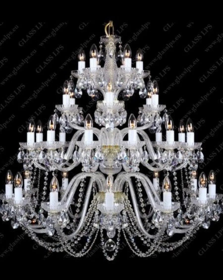 Glass LPS Stylowe Lampy Wiszące|Lampy Kryształowe Wiszące<L11 006/36/1-A - - kryształowy żyrandol