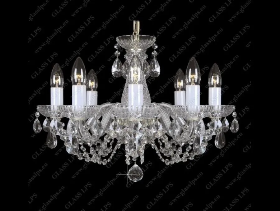 Glass LPS Stylowe Lampy Wiszące|Lampy Kryształowe Wiszące<L11 006/08/1-A - - kryształowy żyrandol