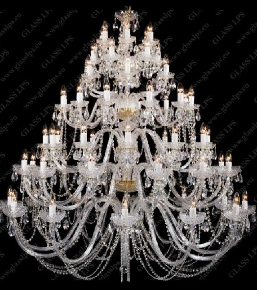Glass LPS Stylowe Lampy Wiszące|Lampy Kryształowe Wiszące<L11 006/66/1-A - - kryształowy żyrandol