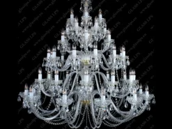 Glass LPS Stylowe Lampy Wiszące|Lampy Kryształowe Wiszące<L11 006/54/1-A - - kryształowy żyrandol