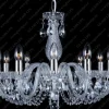 Glass LPS Stylowe Lampy Wiszące|Lampy Kryształowe Wiszące<L11 006/12/1-A; F 1 floor, SILVER - - kryształowy żyrandol