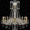 Glass LPS Stylowe Lampy Wiszące|Lampy Kryształowe Wiszące<L11 907/12/1-A; GOLD - - kryształowy żyrandol