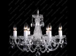Glass LPS Stylowe Lampy Wiszące|Lampy Kryształowe Wiszące<L11 006/06/1-A; Ni - - kryształowy żyrandol