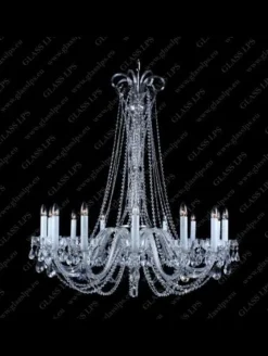 Glass LPS Stylowe Lampy Wiszące|Lampy Kryształowe Wiszące<L11 918/16/1-A; Ni - - kryształowy żyrandol