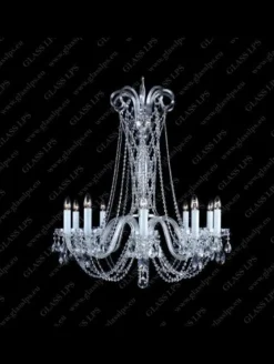 Glass LPS Stylowe Lampy Wiszące|Lampy Kryształowe Wiszące<L11 918/10/1-A; Ni - - kryształowy żyrandol