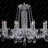 Glass LPS Stylowe Lampy Wiszące|Lampy Kryształowe Wiszące<L11 007/08/1-A; SILVER - - kryształowy żyrandol