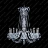 Glass LPS Stylowe Lampy Wiszące|Lampy Kryształowe Wiszące<L11 918/10/1-A; SILVER - - kryształowy żyrandol