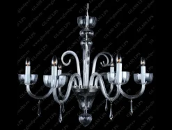 Glass LPS Stylowe Lampy Wiszące|Lampy Kryształowe Wiszące<L11 901/06/3-H; Ni - - kryształowy żyrandol