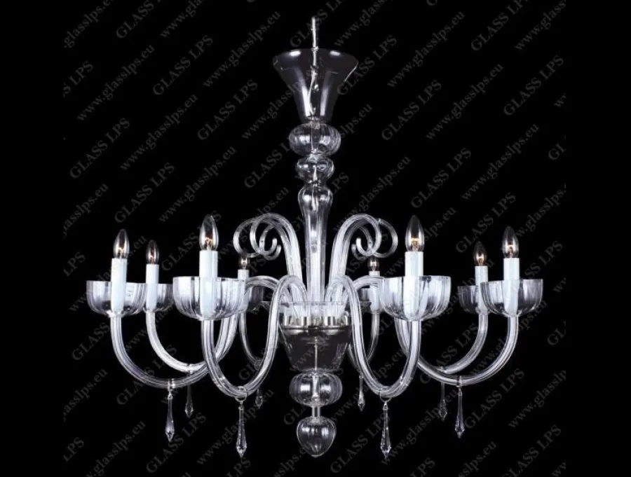 Glass LPS Stylowe Lampy Wiszące|Lampy Kryształowe Wiszące<L11 901/08/3-H; Ni - - kryształowy żyrandol