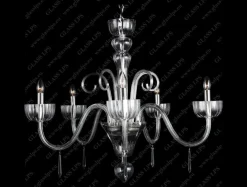 Glass LPS Stylowe Lampy Wiszące|Lampy Kryształowe Wiszące<L11 901/05/3-H; SILVER - - kryształowy żyrandol