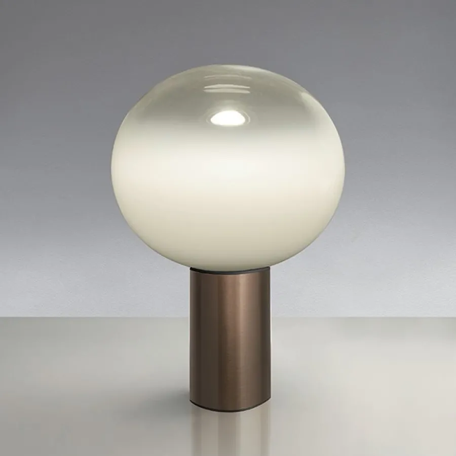 Artemide Lampki Na Biurko, Oświetlenie Biurkowe|Biurkowe Ekskluzywne<Laguna 37 H54 brąz - - lampa biurkowa brązNapięcie: 230V