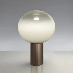 Artemide Lampki Na Biurko, Oświetlenie Biurkowe|Biurkowe Ekskluzywne<Laguna 26 H38 brąz - - lampa biurkowa brązNapięcie: 230V