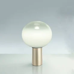 Artemide Lampki Na Biurko, Oświetlenie Biurkowe|Biurkowe Ekskluzywne<Laguna 26 H38 złoty - - lampa biurkowa złotyNapięcie: 230V