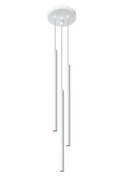 SOLLUX LIGHTING Żyrandole|Lampy Do Sypialni, Oświetlenie Do Sypialni<Lampa Wisząca PASTELO 3P Biała - Sollux Biały