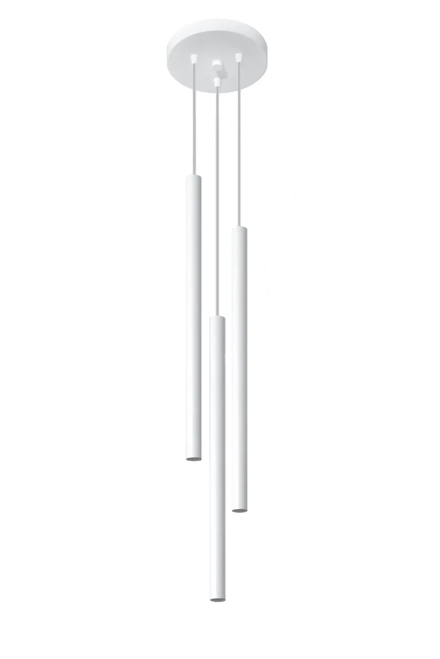 SOLLUX LIGHTING Żyrandole|Lampy Do Sypialni, Oświetlenie Do Sypialni<Lampa Wisząca PASTELO 3P Biała - Sollux Biały